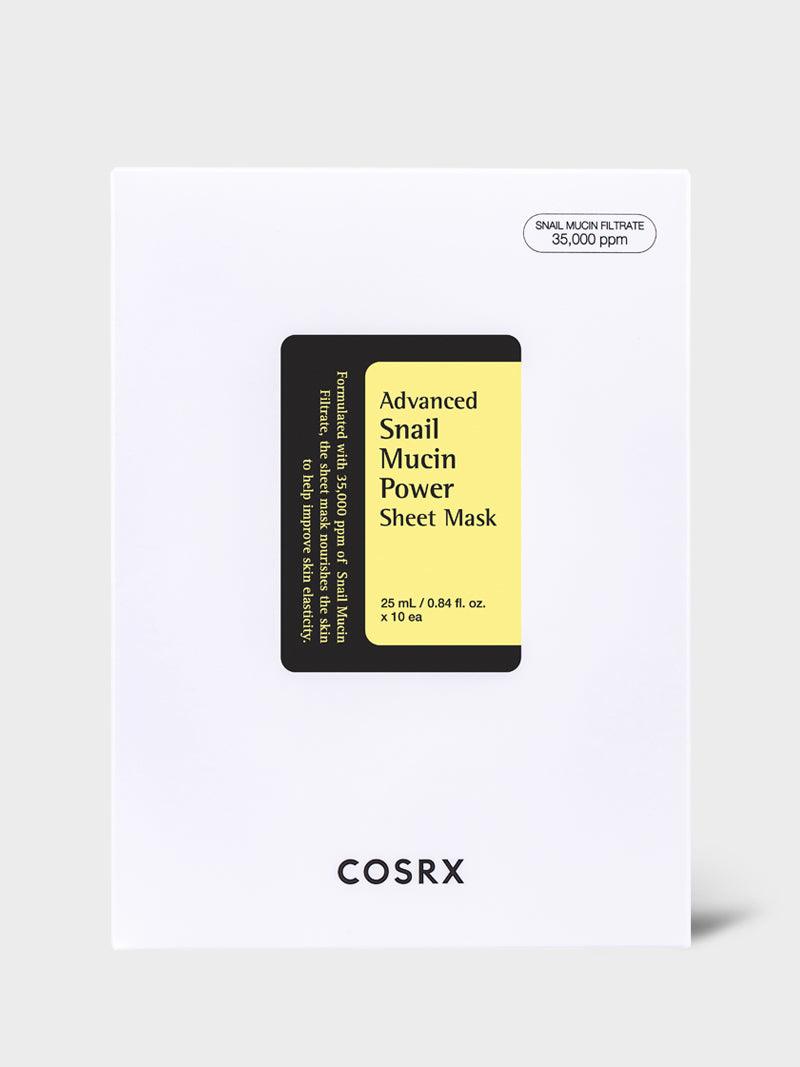 Corsx - Advanced Snail Mucin Power Sheet Mask 10 Sheets